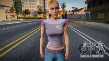 Menina nova no estilo KR 5 para GTA San Andreas