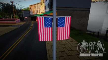 USA Flags Replace in Queens para GTA San Andreas