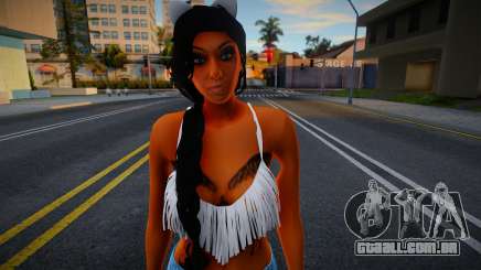 SKIN FEMININA MORENA para GTA San Andreas