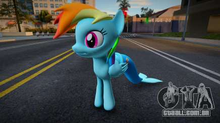 Rainbow Dash Mermaid para GTA San Andreas