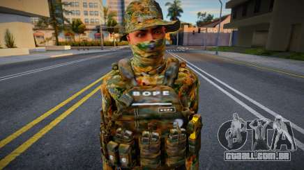 SKIN BOPE ESTILO FIVEM para GTA San Andreas