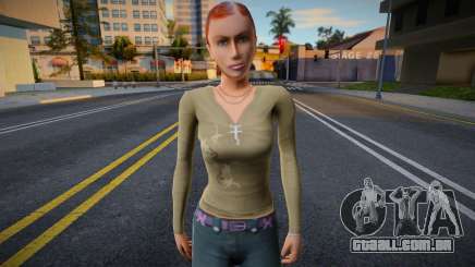 Menina nova no estilo KR 3 para GTA San Andreas