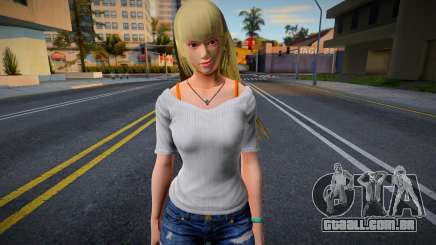 Lili Summer School Uniform para GTA San Andreas