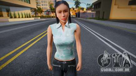 Menina asiática no estilo KR 1 para GTA San Andreas