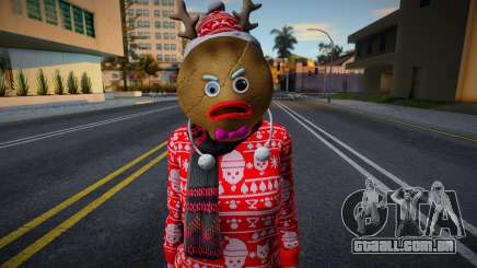 Nagisa - Christmas Winter Wonder Pijama v1 para GTA San Andreas