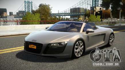 Audi R8 Spyder 5.2 FSI Q-Sport para GTA 4