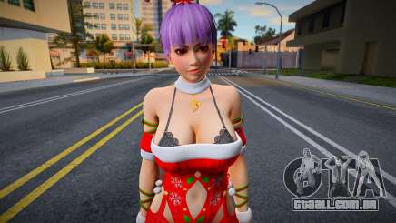 DOAXVV Ayane - Sweet Merry Night v2 para GTA San Andreas