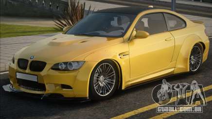 BMW M3 E92 Coupe [Yellow] para GTA San Andreas