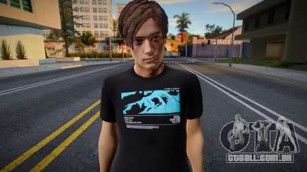 Leon The North Face para GTA San Andreas