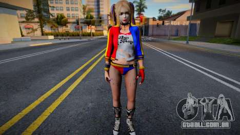 Marie rose Harley Quinn Fix para GTA San Andreas