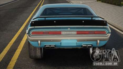 Dodge Challenger RT Blue para GTA San Andreas