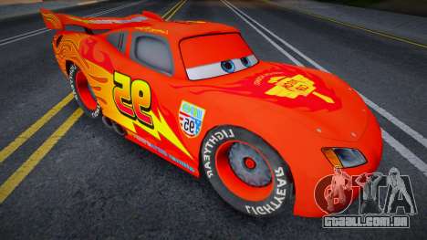 Rayo Mcqueen de Cars 2 para GTA San Andreas