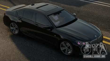 BMW i750 2017 Black para GTA San Andreas