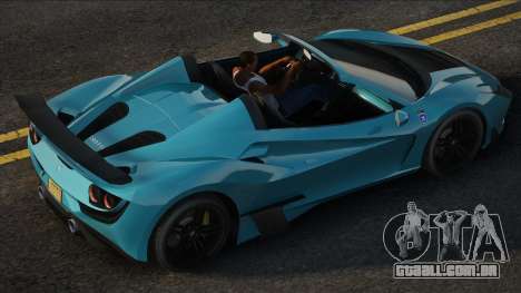 GTA V Grotti Turismo Spider para GTA San Andreas