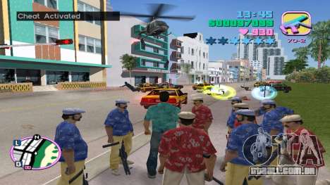 Táxi com guarda-costas para GTA Vice City