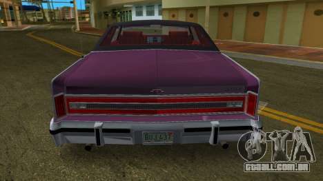 Lincoln Town Coupe para GTA Vice City