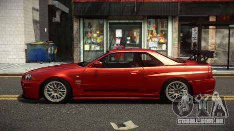 Nissan Skyline R34 GTR Z-Style para GTA 4