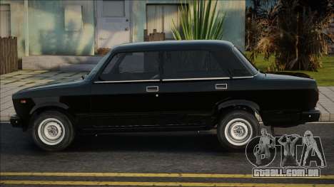 Vaz 2107 Black Edit para GTA San Andreas