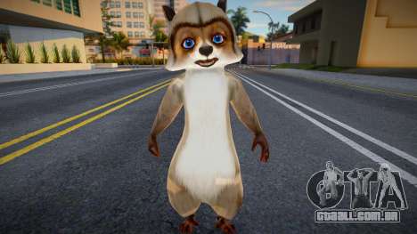 RJ Over The Hedge para GTA San Andreas