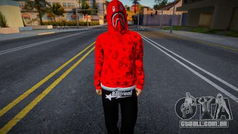 Bape Shark Boy 3 v1 para GTA San Andreas