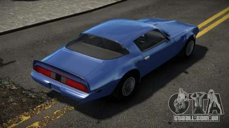 Pontiac Trans Am OS Turbo para GTA 4