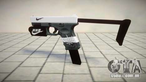 Pistol MKII Nike White and Black para GTA San Andreas