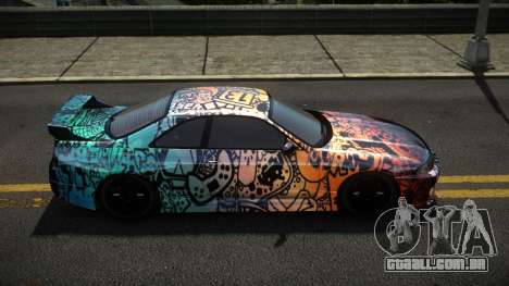 Nissan Skyline R33 GTR G-Racing S13 para GTA 4