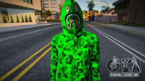 Bape Shark Boy 4 v1 para GTA San Andreas