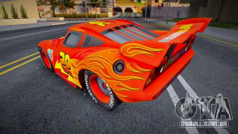 Rayo Mcqueen de Cars 2 para GTA San Andreas