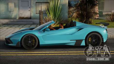 GTA V Grotti Turismo Spider para GTA San Andreas