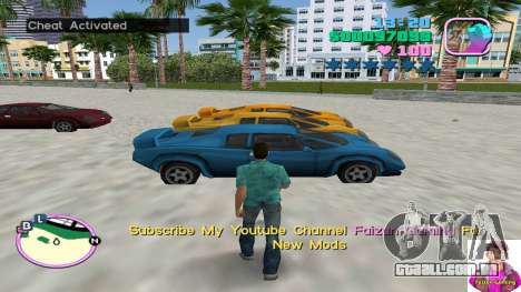 Carro Spawn Infernus para GTA Vice City