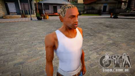 Leopard Print Hair para GTA San Andreas