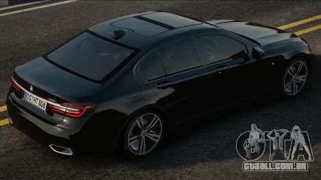 BMW i750 2017 Black para GTA San Andreas