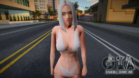 Sexy Blonde Girl Swimsuit para GTA San Andreas