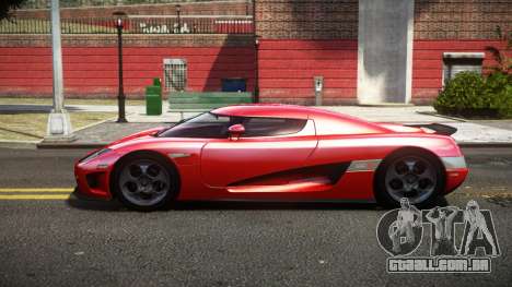 Koenigsegg CCX MS para GTA 4