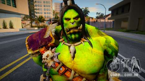 Grom Hellscream Warcraft 3 Reforged para GTA San Andreas