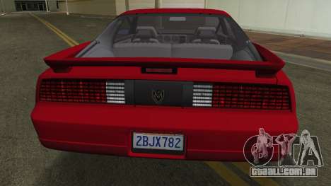 Pontiac Trans-Am GTA para GTA Vice City