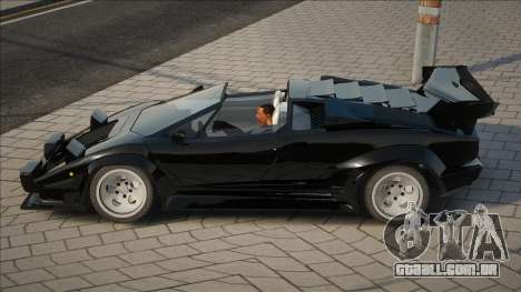 Lamborghini Countach QV [Black CCD] para GTA San Andreas
