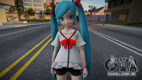 PDFT Hatsune Miku Shiny v1 para GTA San Andreas