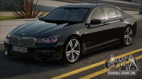 BMW i750 2017 Black para GTA San Andreas