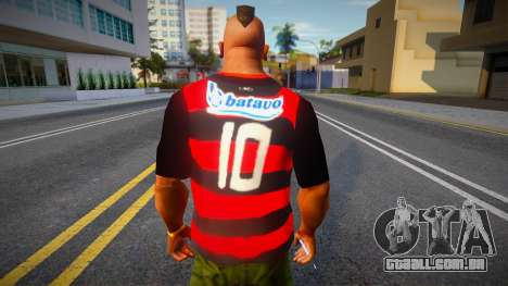 Flamengo 2010 Home Shirt para GTA San Andreas