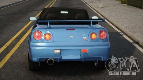 Nissan Skyline R34 Convertible para GTA San Andreas