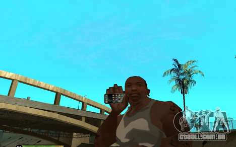O novo telefone ifruit para GTA San Andreas