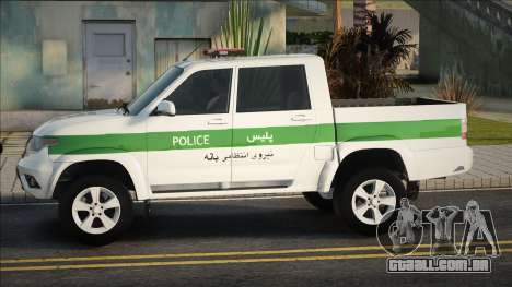 UAZ Patriot Pickup Police para GTA San Andreas