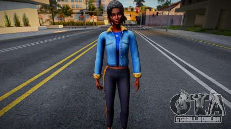 New Gangrl 1 para GTA San Andreas