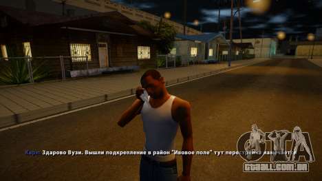 Guerra de gangues (missão cleo) para GTA San Andreas