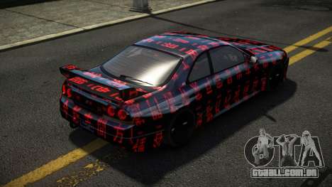 Nissan Skyline R33 GTR G-Racing S12 para GTA 4