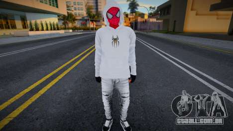 Skin Spiderman Gangster para GTA San Andreas