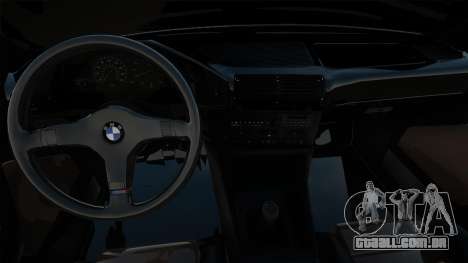BMW M5 E34 German Plate para GTA San Andreas