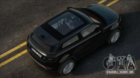 Range Rover Evoque Black para GTA San Andreas